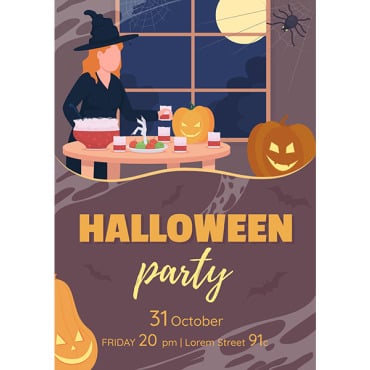 Editable Halloween Illustrations Templates 261690