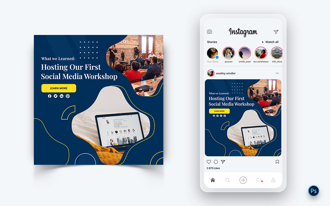 Social Media Workshop Social Media Post Design Template-08