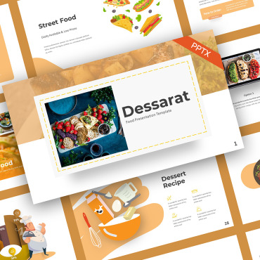 Business Cafe PowerPoint Templates 261983