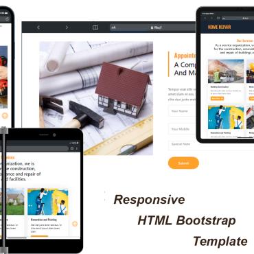 Apartment Architecture Website Templates 261989