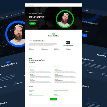 Bootstrap Business Landing Page Templates 261996