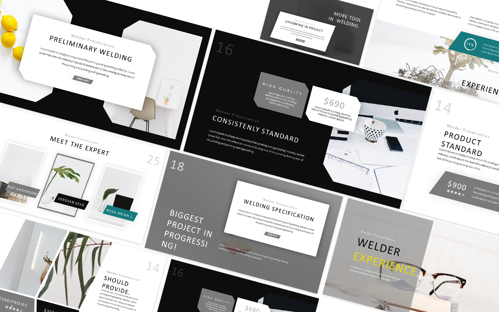 Welder Experience Keynote Template