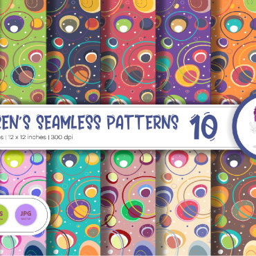 Seamless Patterns Vectors Templates 262106