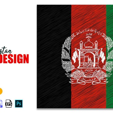 Afghanistan Map Illustrations Templates 262111