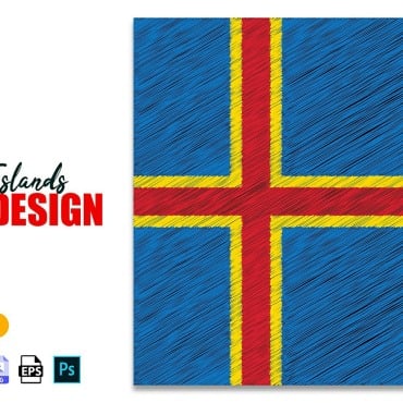 Islands Flag Illustrations Templates 262115