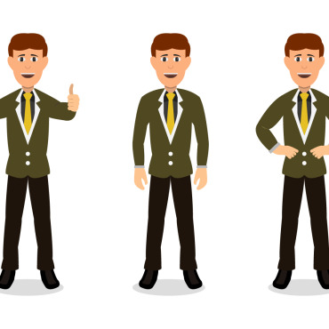 Suit Person Vectors Templates 262181