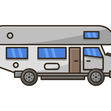 Caravan Transportation Vectors Templates 262231
