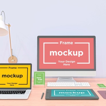 Mockup Workstation Product Mockups 262289