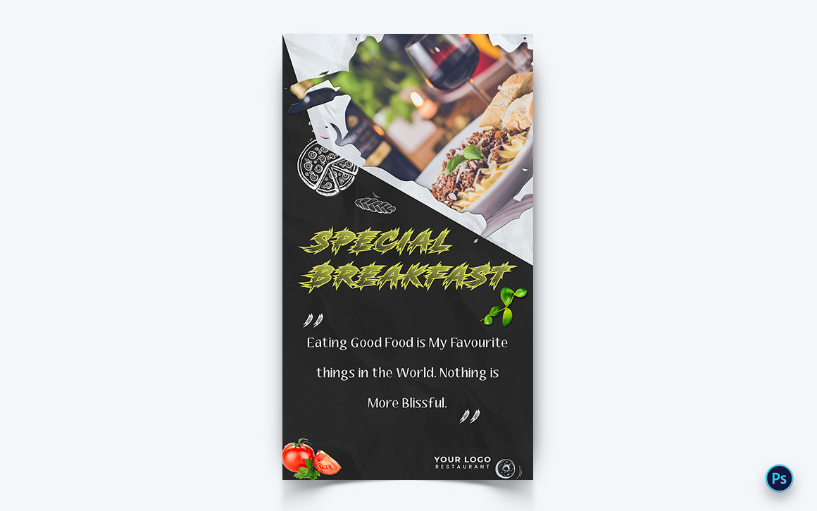 Food Restaurant Offers Social Media Story Design Template-07