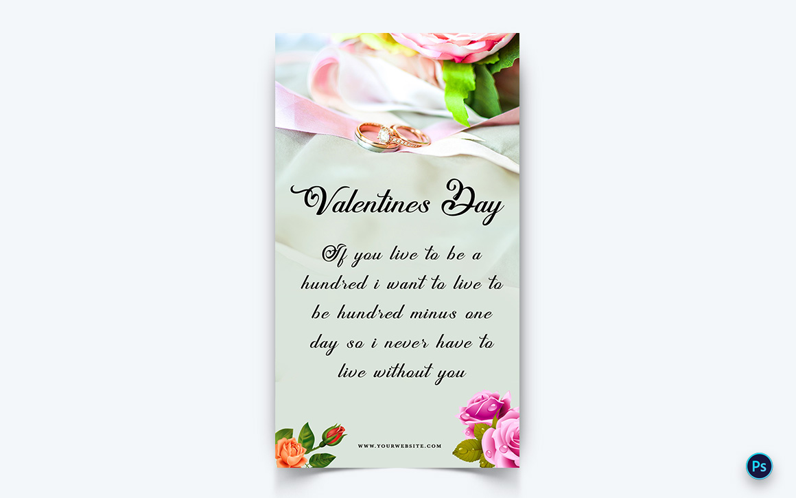 Valentines Day Party Social Media Story Design Template-07