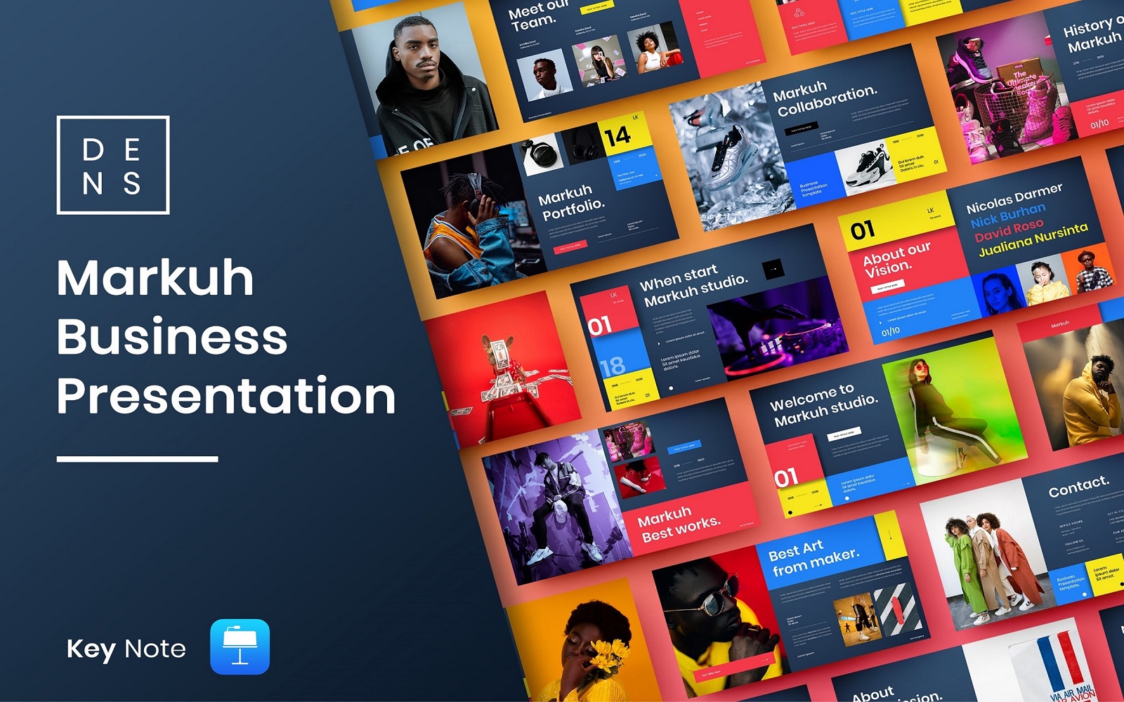 Markuh – Busines Keynote Template