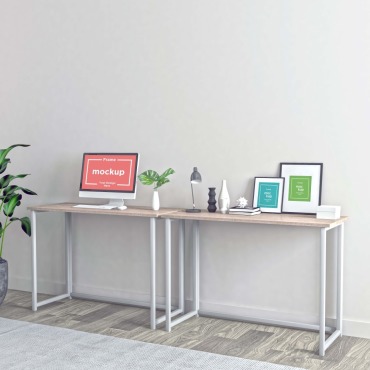 Mockup Workstation Product Mockups 262417