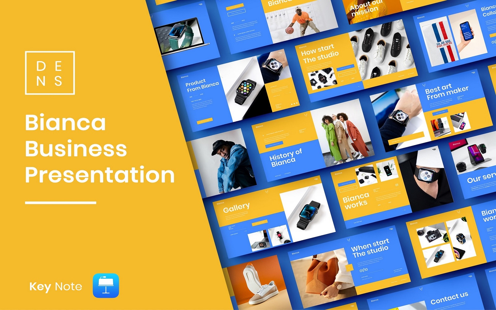 Bianca – Business Keynote Template