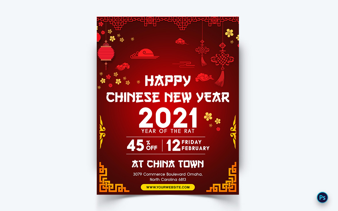 Chinese NewYear Celebration Social Media Instagram Feed-02