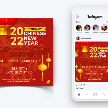 Media Template Social Media 262501