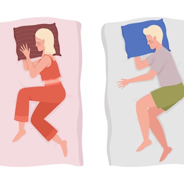 Pillow Position Illustrations Templates 262575