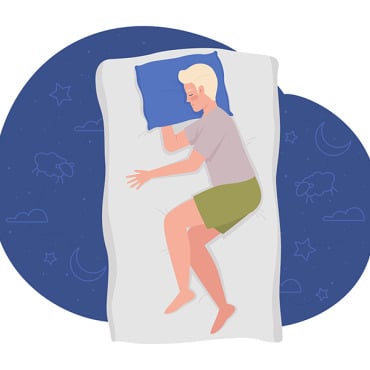 Pillow Position Illustrations Templates 262599