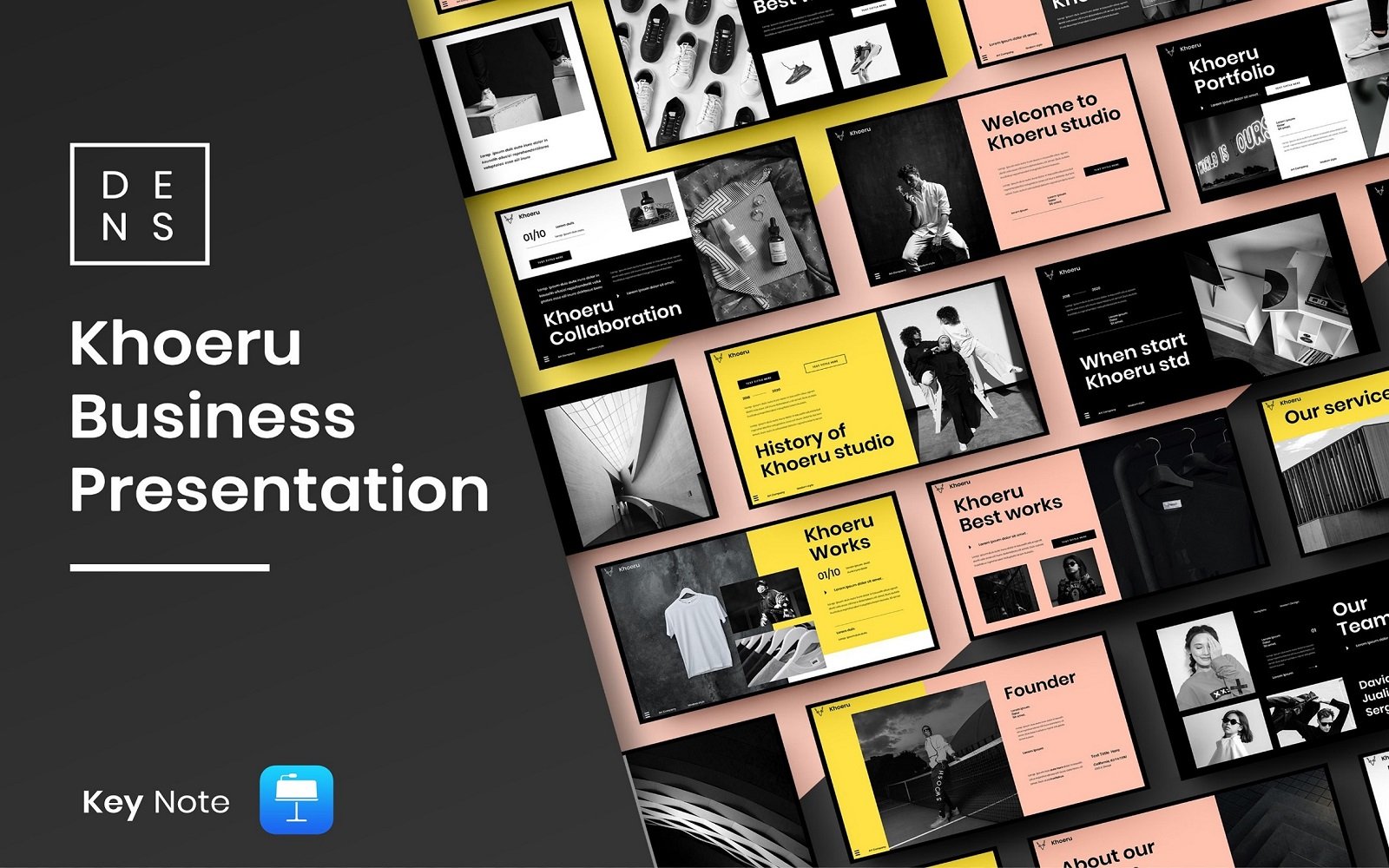 Khoeru – Business Keynote Template