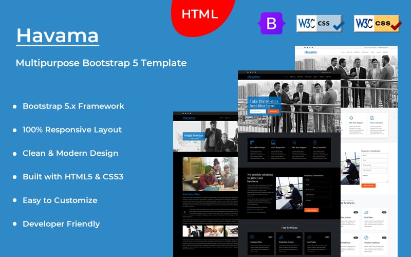 Havama - Multipurpose Bootstrap 5 HTML Business Template