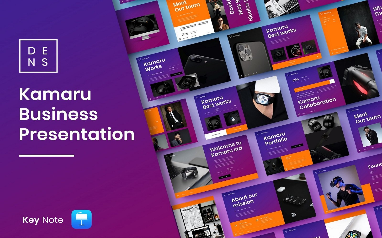 Kamaru – Business Keynote Template