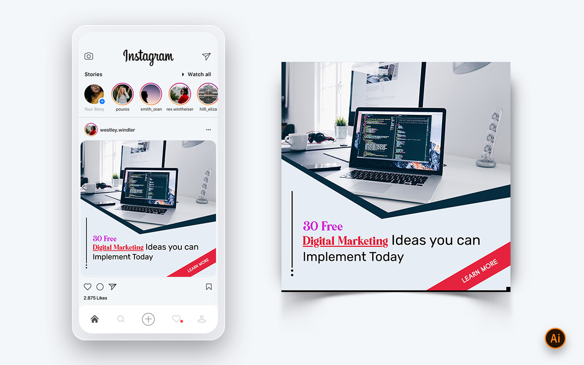 Digital Marketing Agency Social Media Post Design Template-02