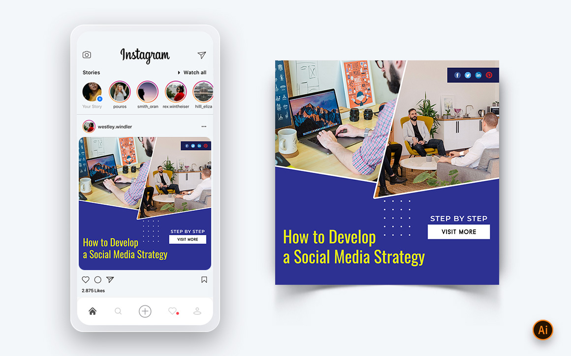 Digital Marketing Agency Social Media Post Design Template-09