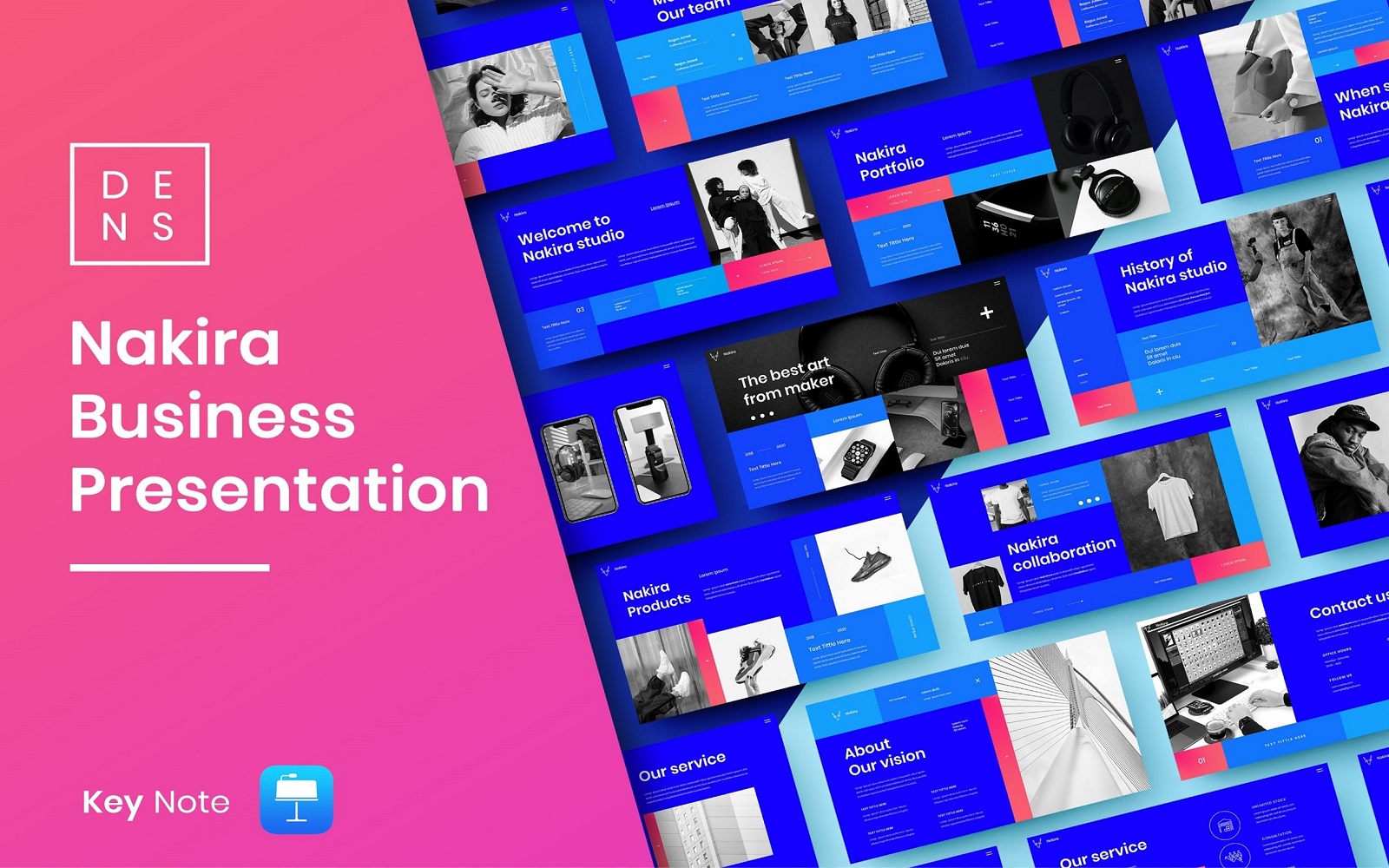 Nakira – Business Keynote Template