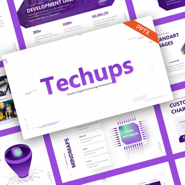 Communication Computer PowerPoint Templates 263577