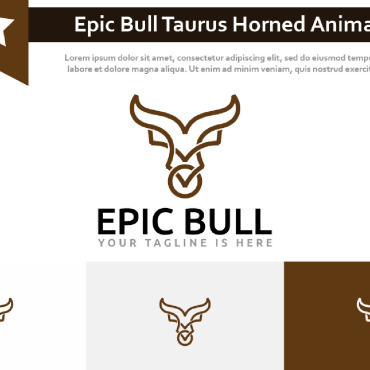 Bull Taurus Logo Templates 263628