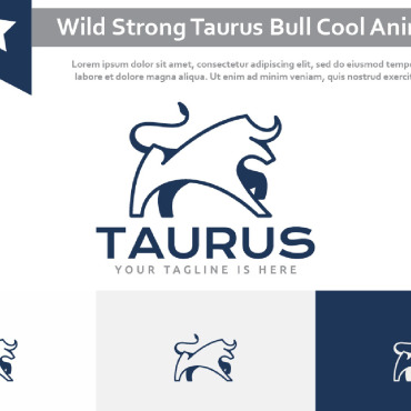 Strong Taurus Logo Templates 263633