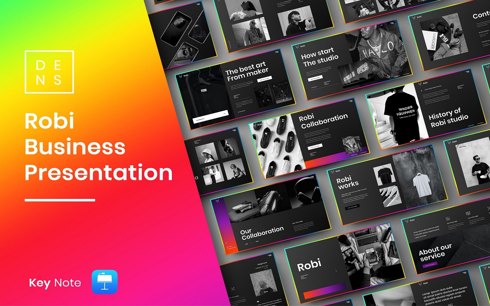 Robi – BusinessKeynote Template