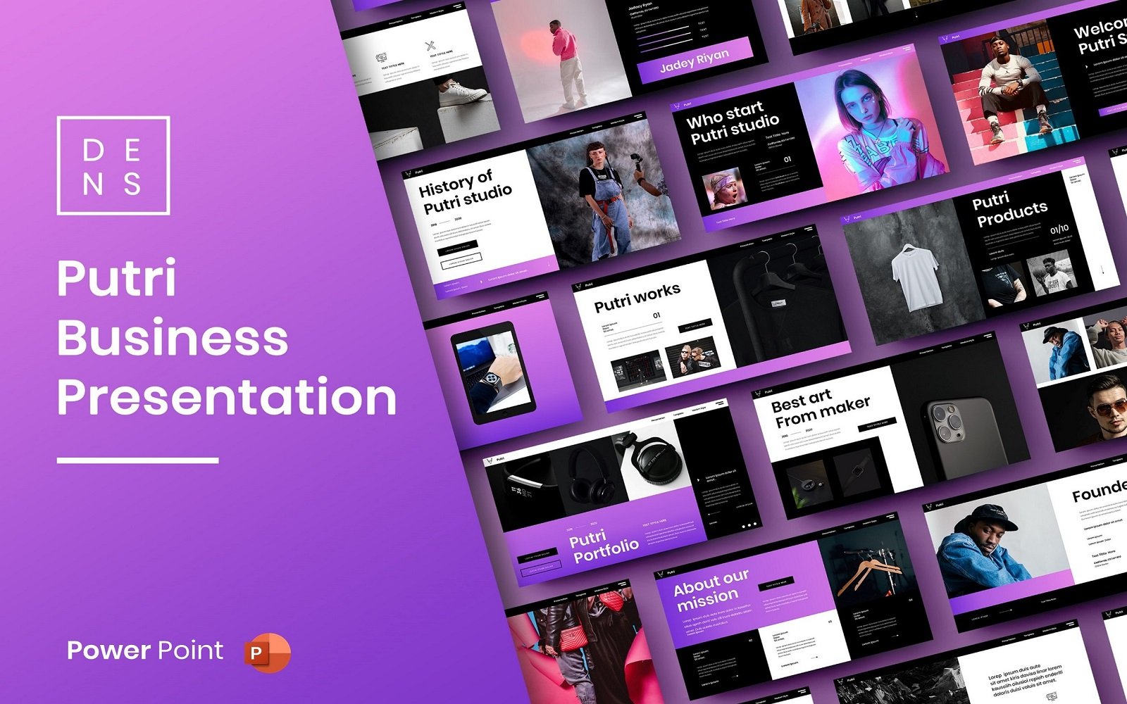 Putri – Business PowerPoint Template