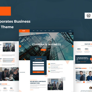 Business Corporate WordPress Themes 263894