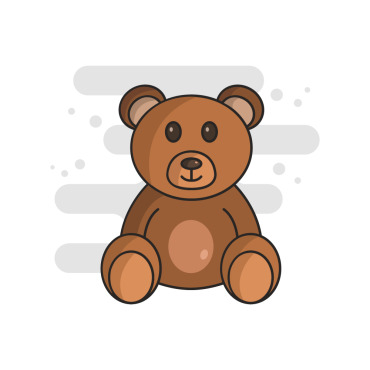 <a class=ContentLinkGreen href=/fr/kits_graphiques_templates_vectoriels.html>Vectoriels</a></font> teddy illustration 264041