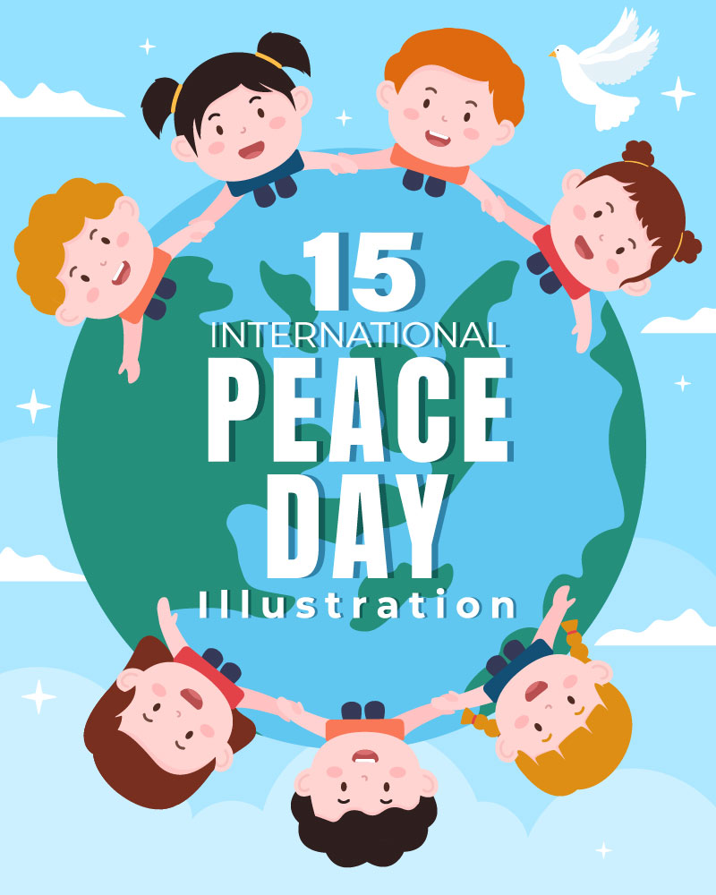 15 International Peace Day Illustration