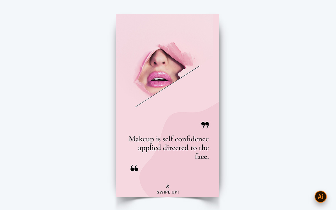 Beauty Salon and Spa Social Media Instagram Story Design Template-18