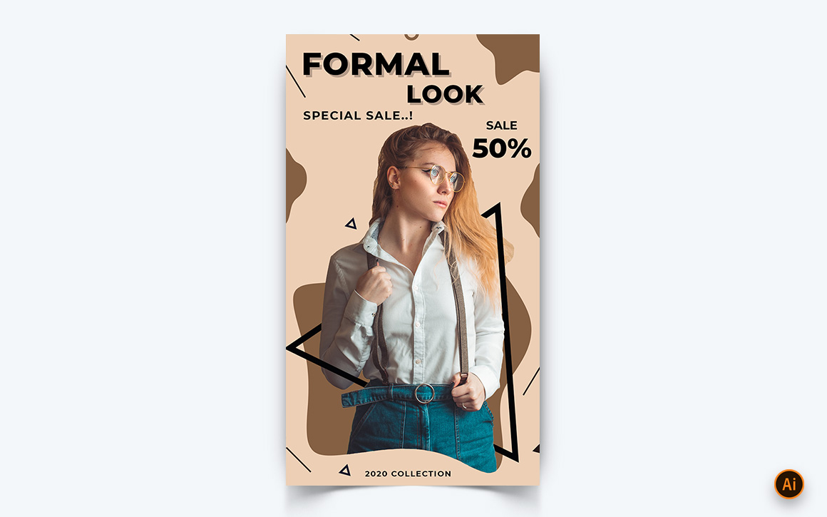 Fashion Sale Womens Mens Social Media Instagram Story Design Template-05