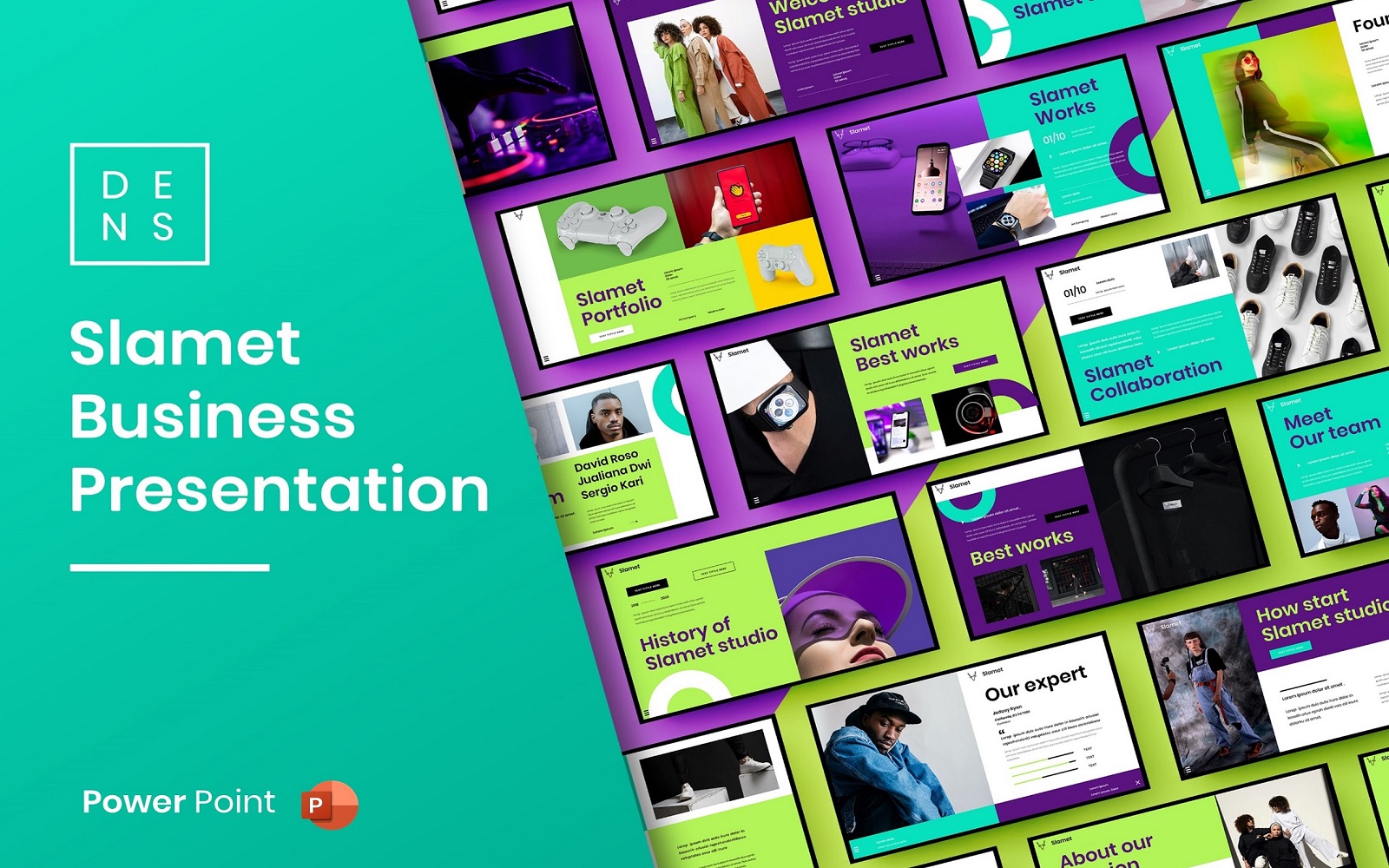 Slamet – Business PowerPoint Template