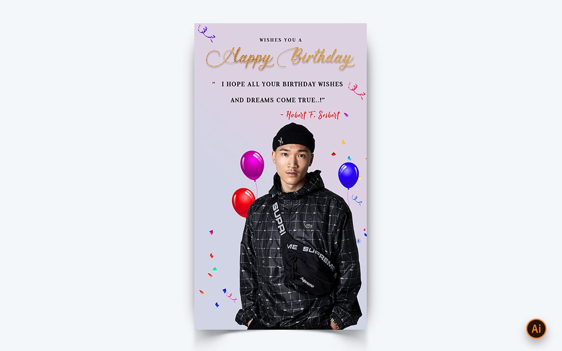 Birthday Party Celebration Social Media Story Design Template-05