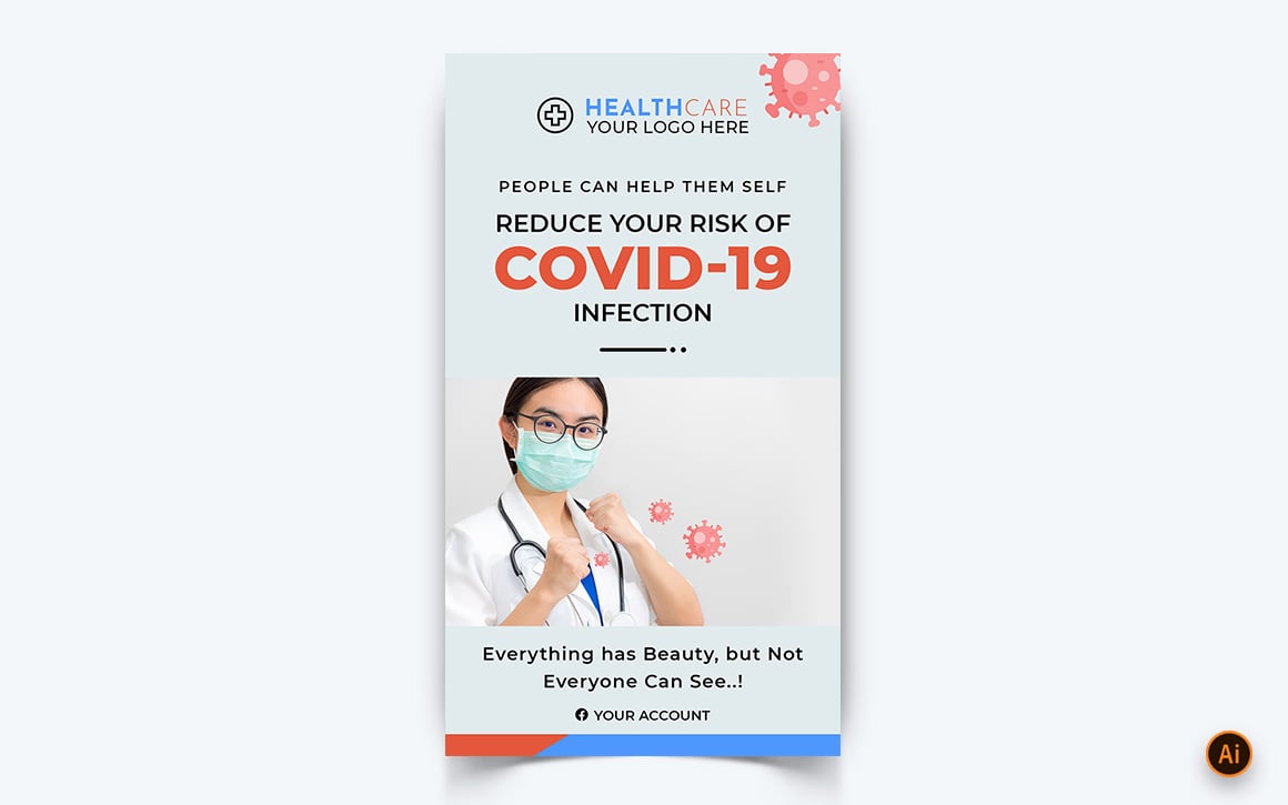 Corona Virus Awareness Social Media Instagram Story Design Template-06