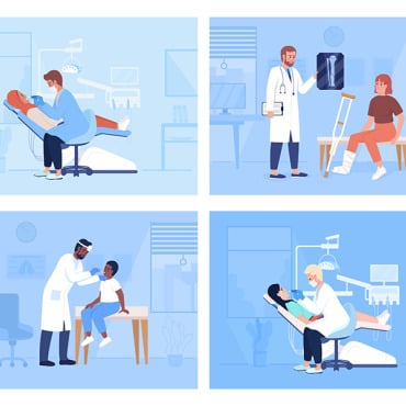 Medicine Checkup Illustrations Templates 264375