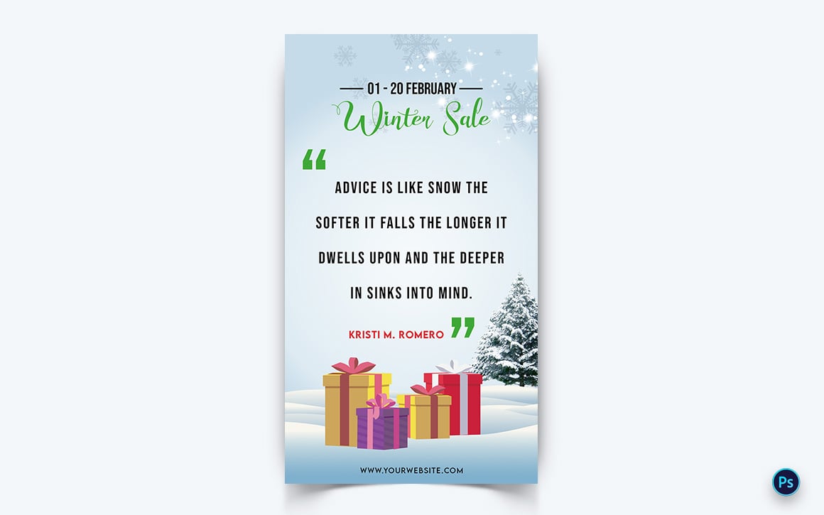 Winter Season Offer Sale Social Media Story Design-05