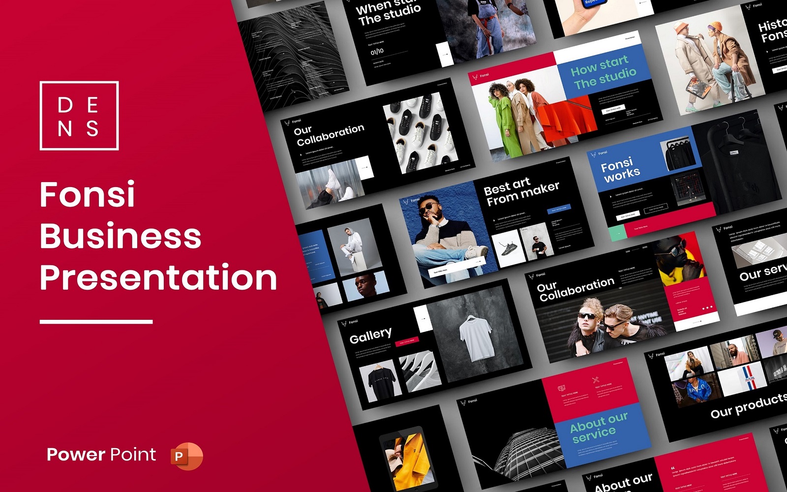 Fonsi – Busines PowerPoint Template