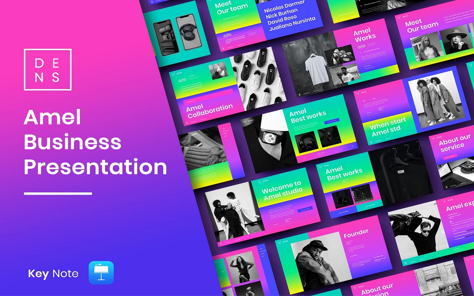 Amel – Business Keynote Template