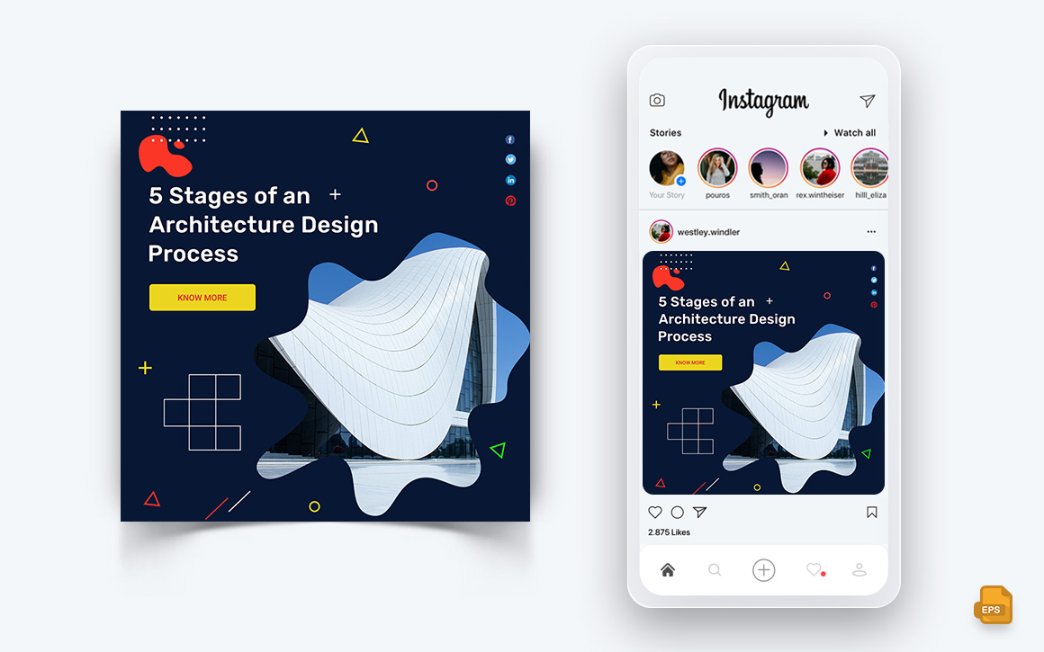 Architecture Design Social Media Instagram Post Design-20