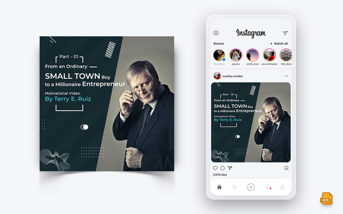 Business Agency Corporate Service Social Media Instagram Post Design-11