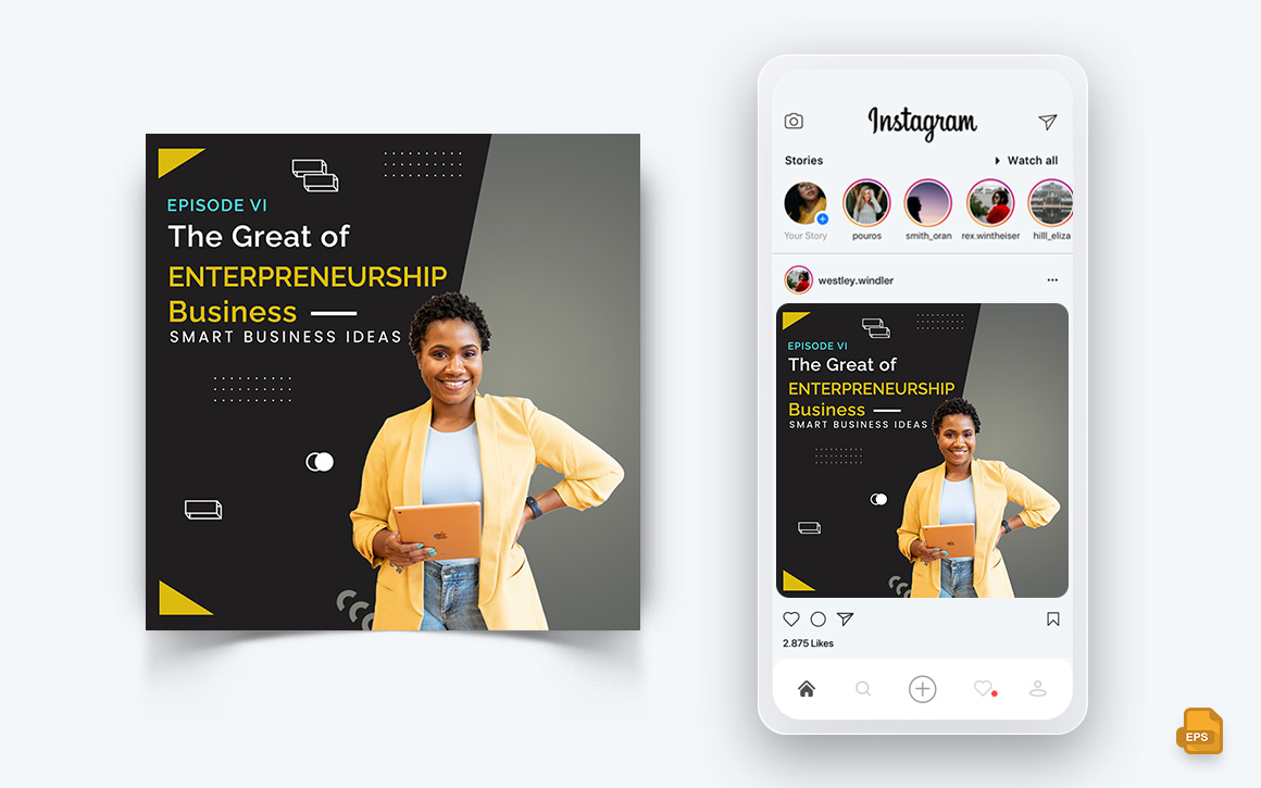 Business Agency Corporate Service Social Media Instagram Post Design-12