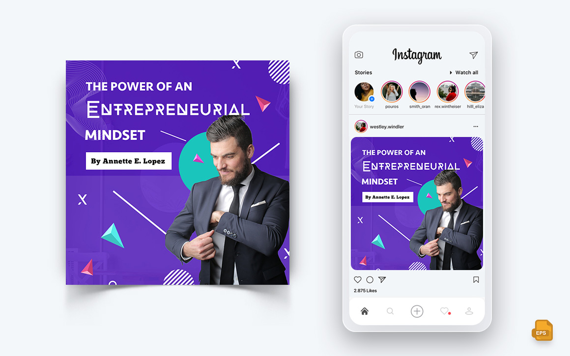 Business Agency Corporate Service Social Media Instagram Post Design-17