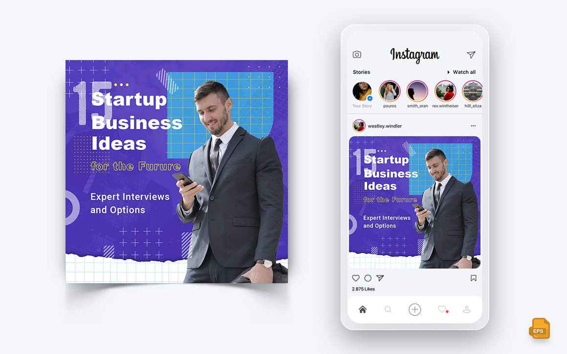 Business Agency Corporate Service Social Media Instagram Post Design-18