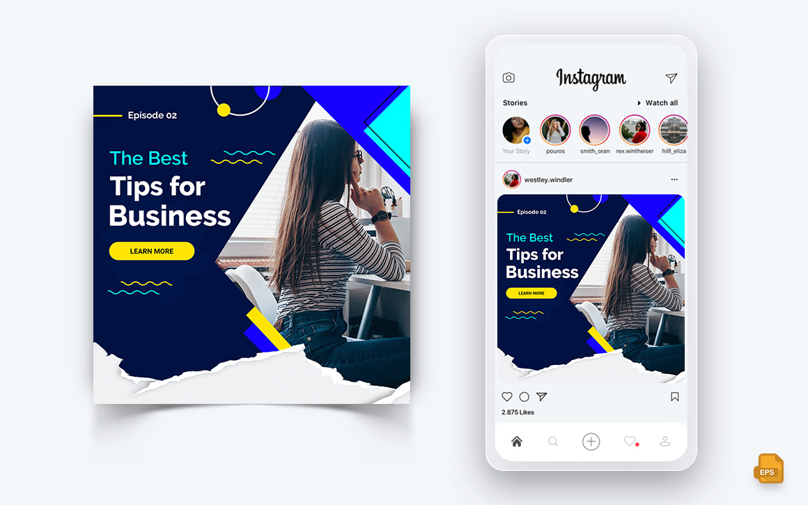 Business Agency Corporate Service Social Media Instagram Post Design-60